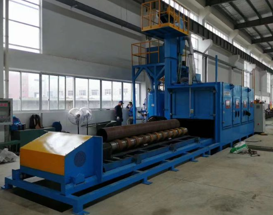 贵港喷砂机在管道除锈中的现场施工应用