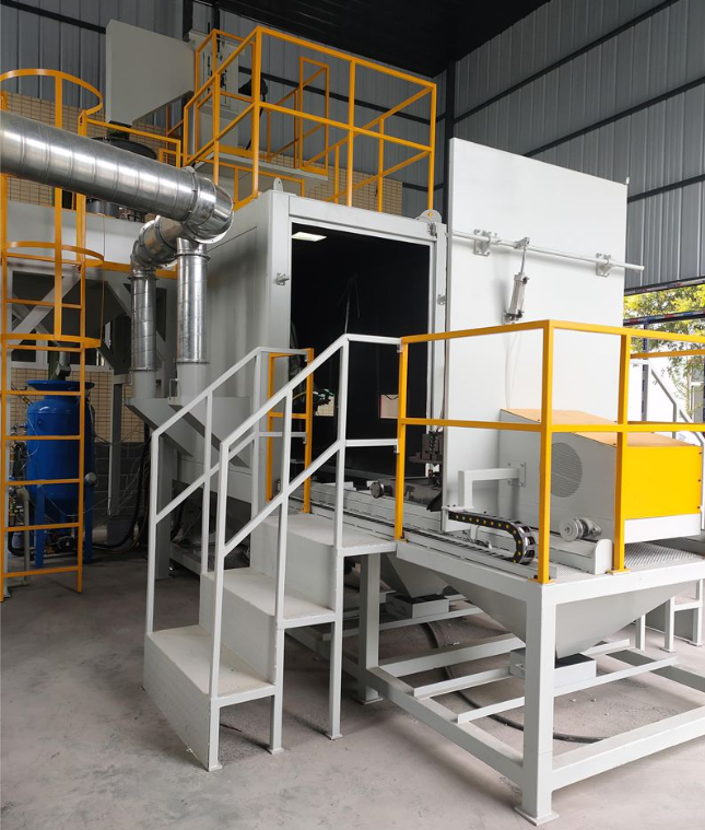 贵港全自动喷砂机 实现无人化高效生产