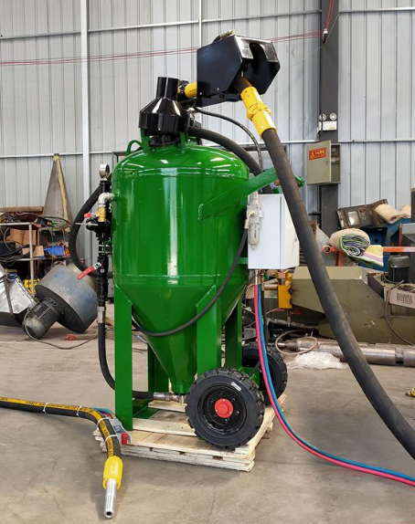 贵港移动式喷砂机 户外施工效率翻倍