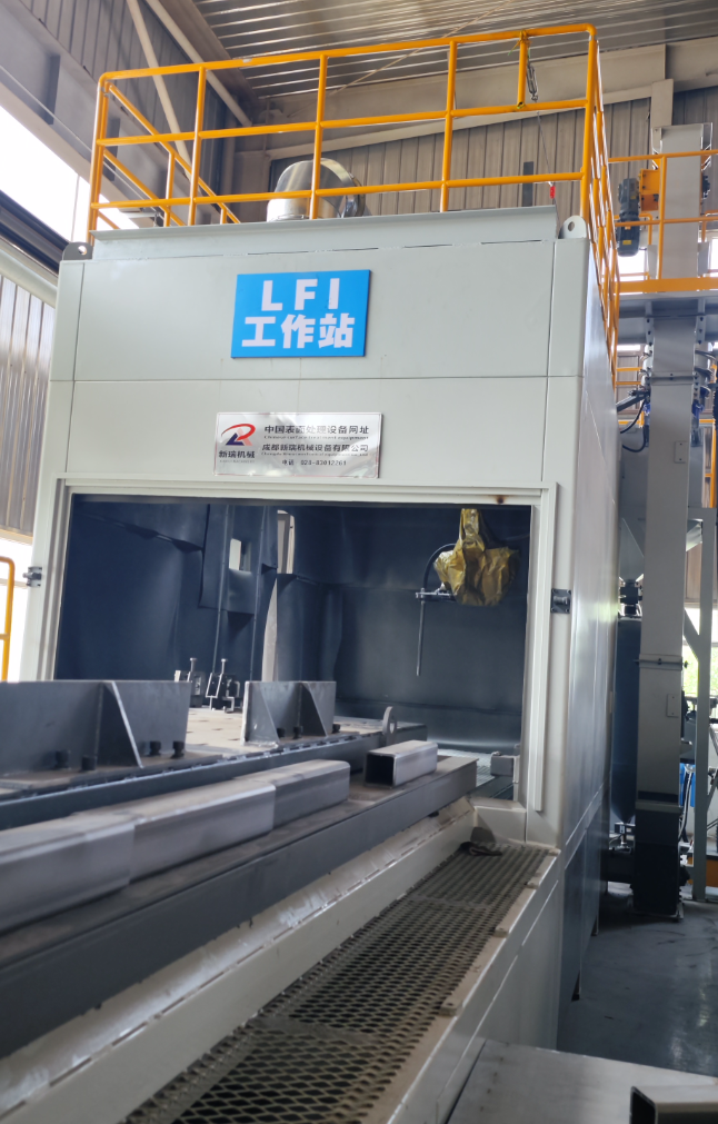 贵港大口径喷砂机 适合大型工件处理